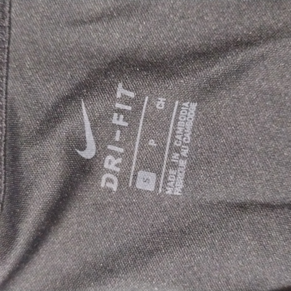 Nike Black Full Zip Track Jacket Campton United SC # 24 size boys Small - Picture 5 of 10